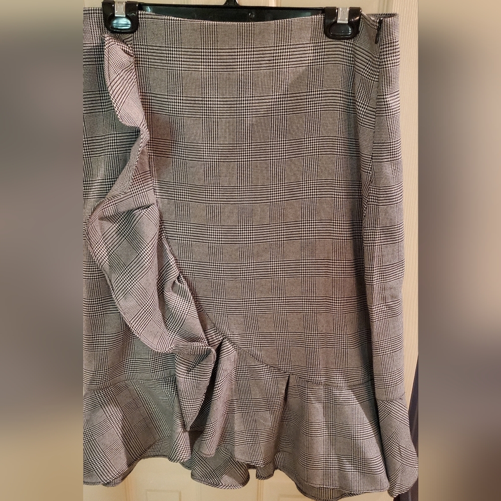 Black and white skirt